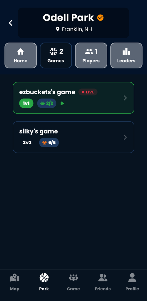 Ball Up - Live Games